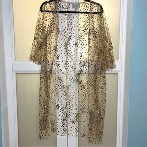 Hayden sequin kimono Size Small